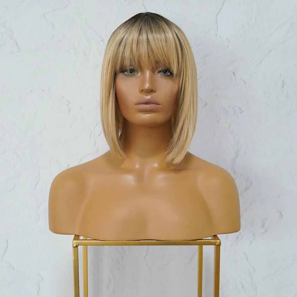 COURTNEY Ombre Blonde Fringe Wig