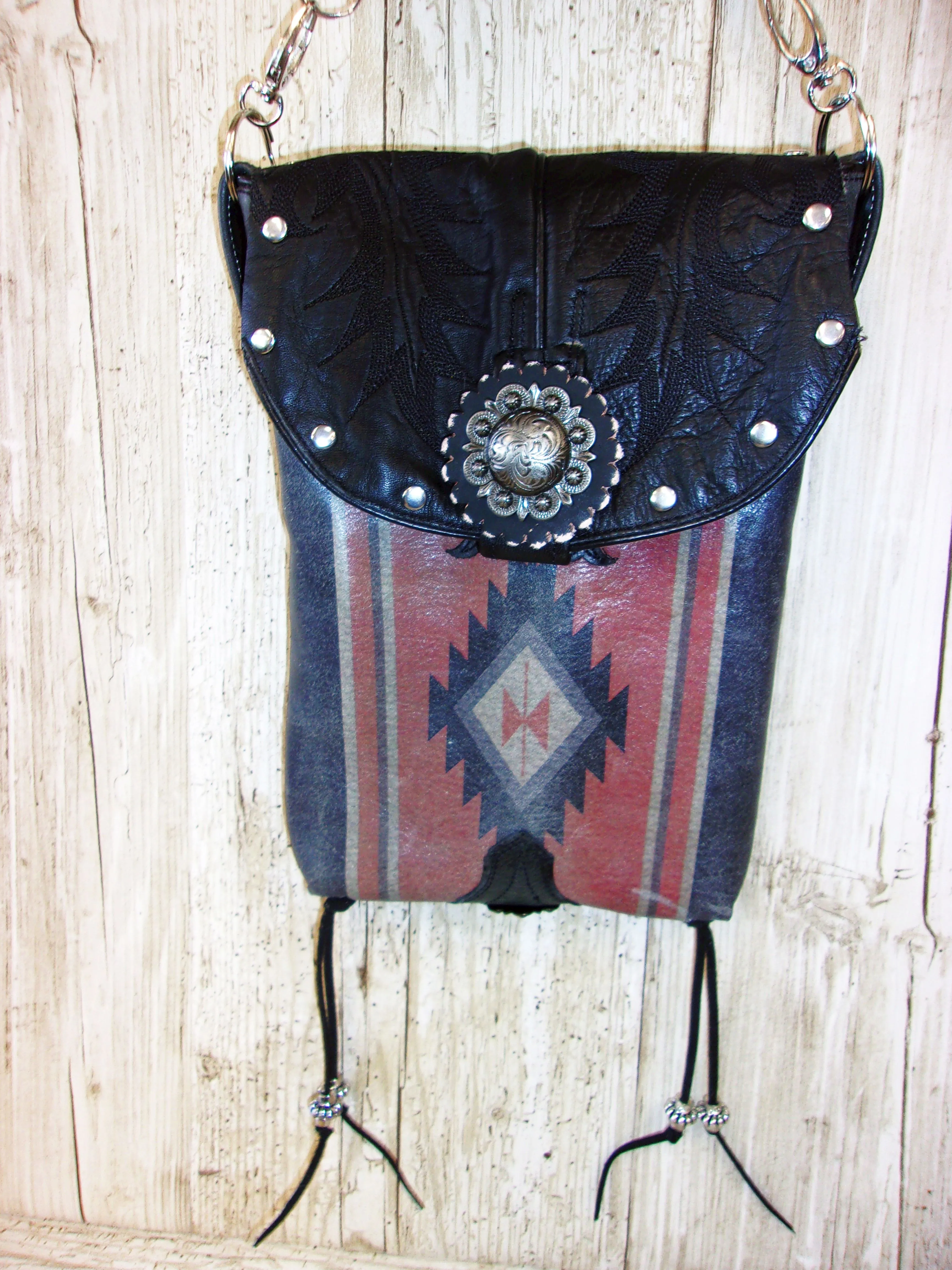 Cowboy Boot Crossbody Hipster Purse HP984