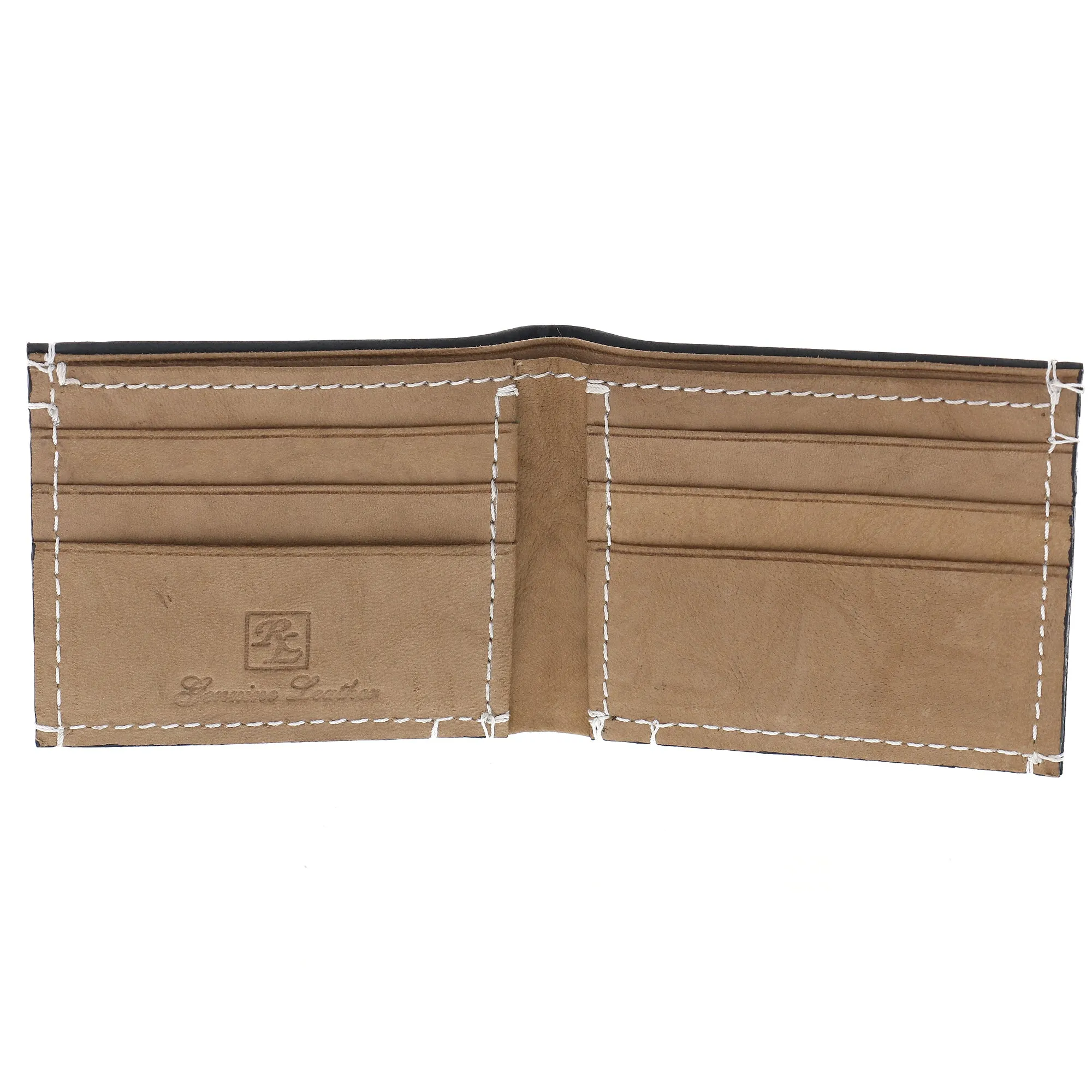 CREASED NUBUCK WALLET