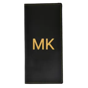 Customized Passport Holder Travel Document Organizer - Initials