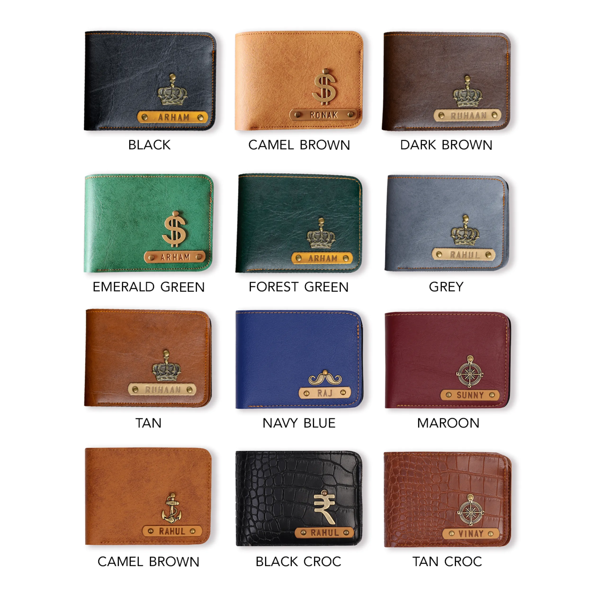 Customized Wallet For Men - Mr Series with Free Charm