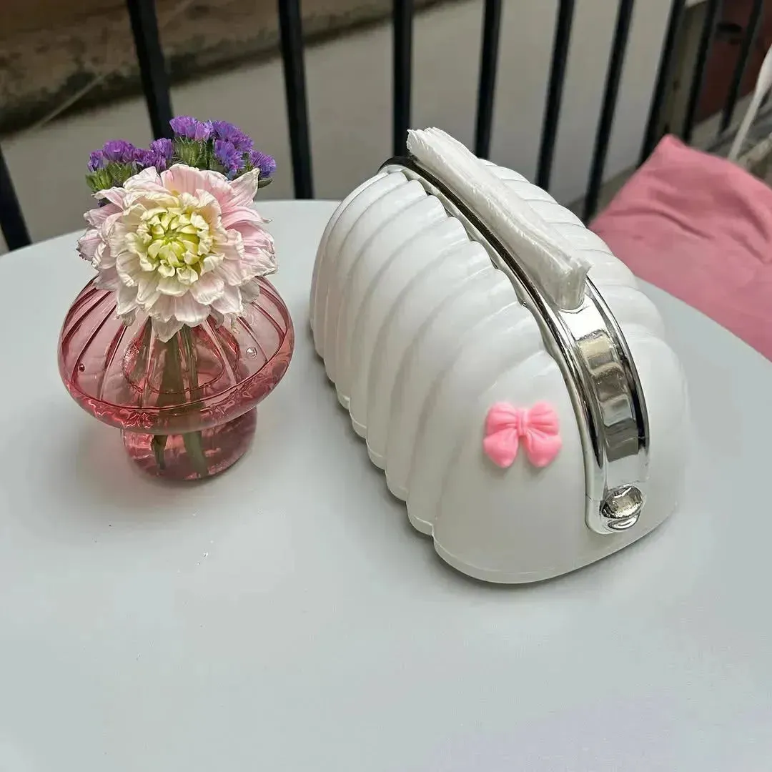 Decorative Shell Bag Tissue Holder