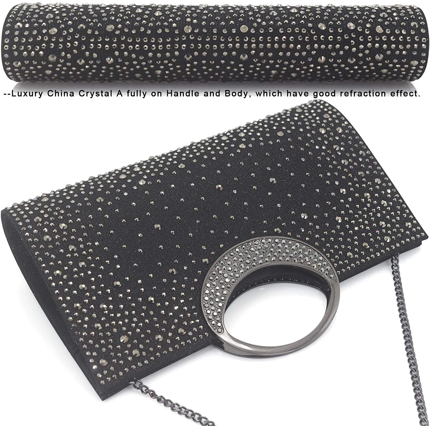 Dexmay Shiny Evening Bag