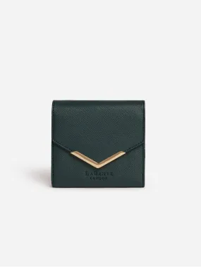 Diana Vegan Leather Small Bifold Purse | Green