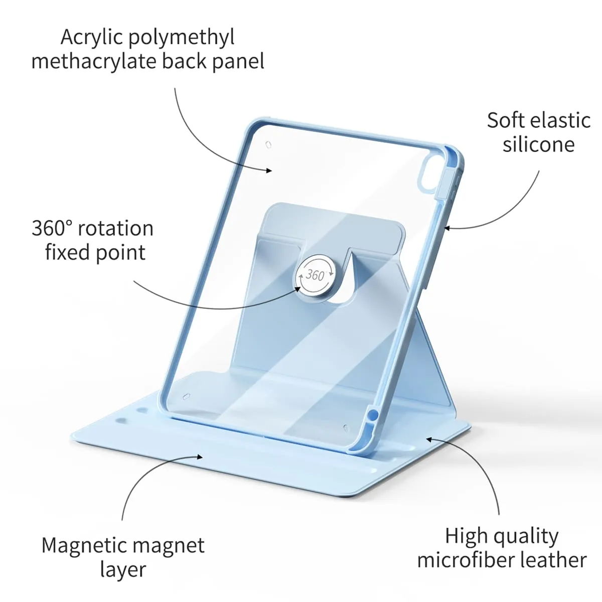 Disillusioned | iPad Series Snap 360° Stand Impact Resistant Case