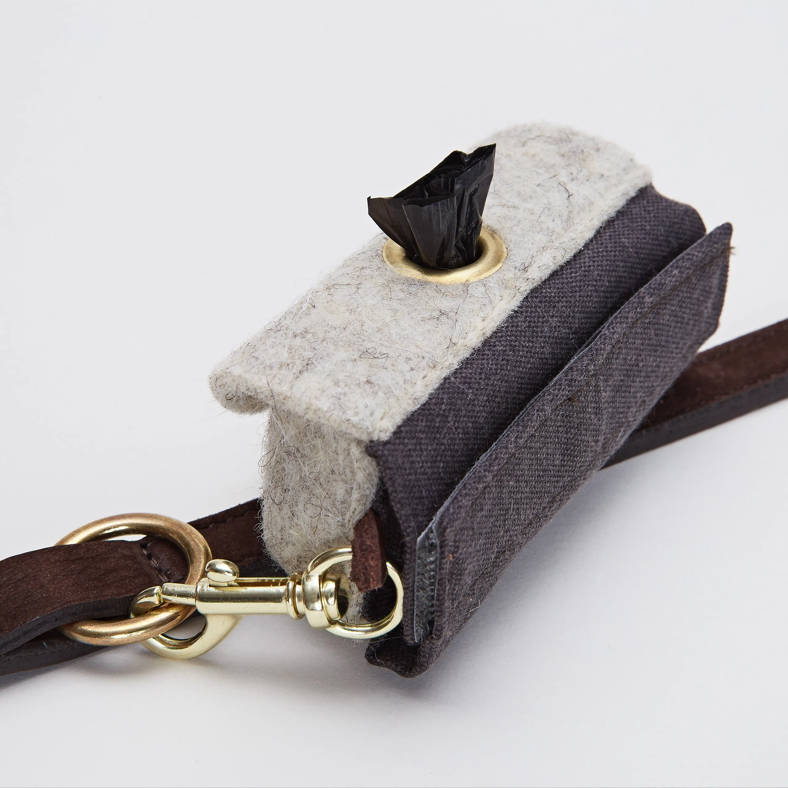 Doggy-Do Bag Felt with Snap hook