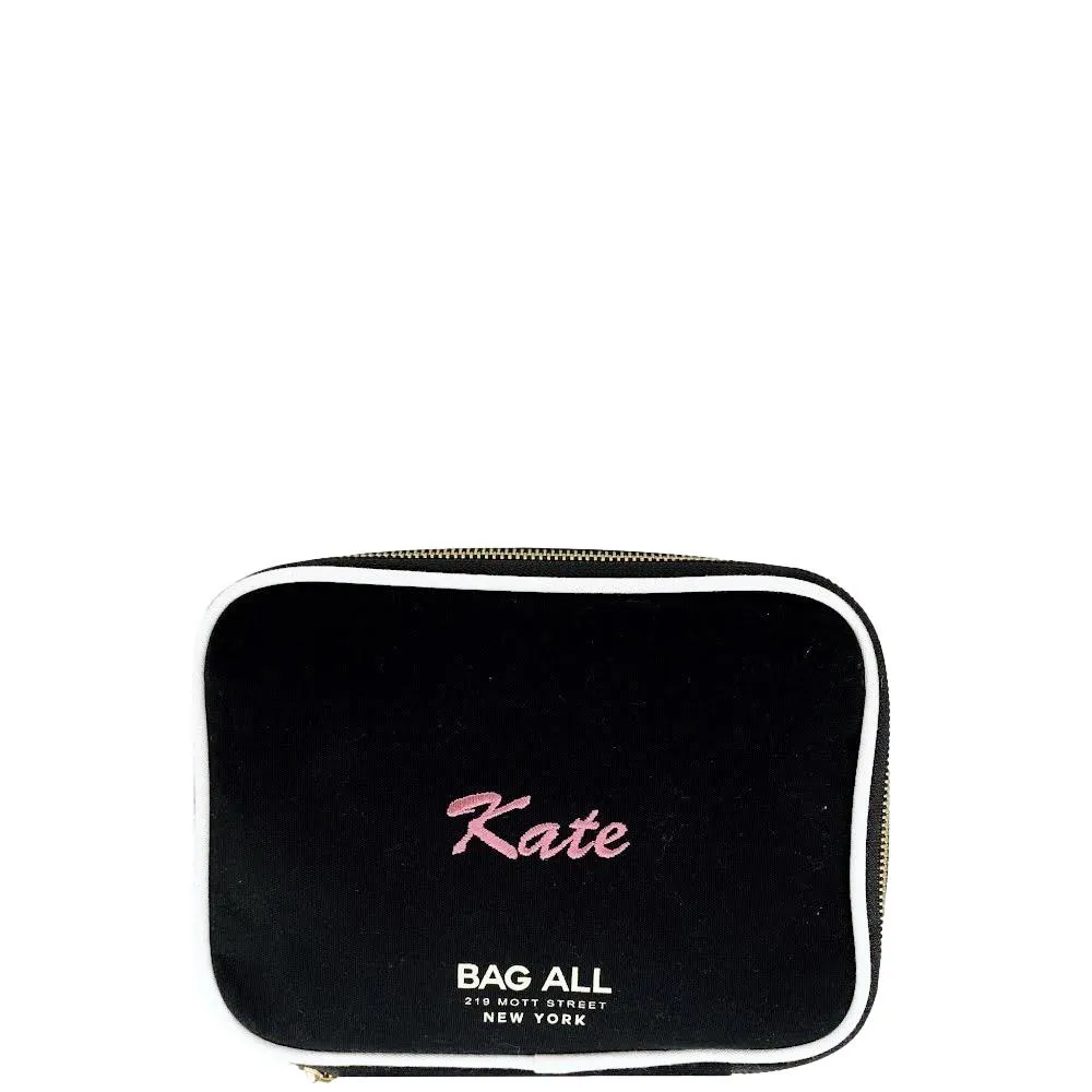 Double Sided Toiletry Case, Black