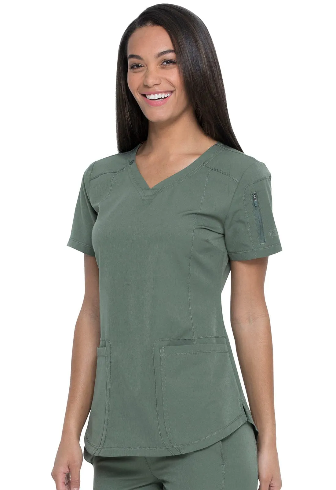 Dynamix Dickies  V-Neck Scrub Top DK730