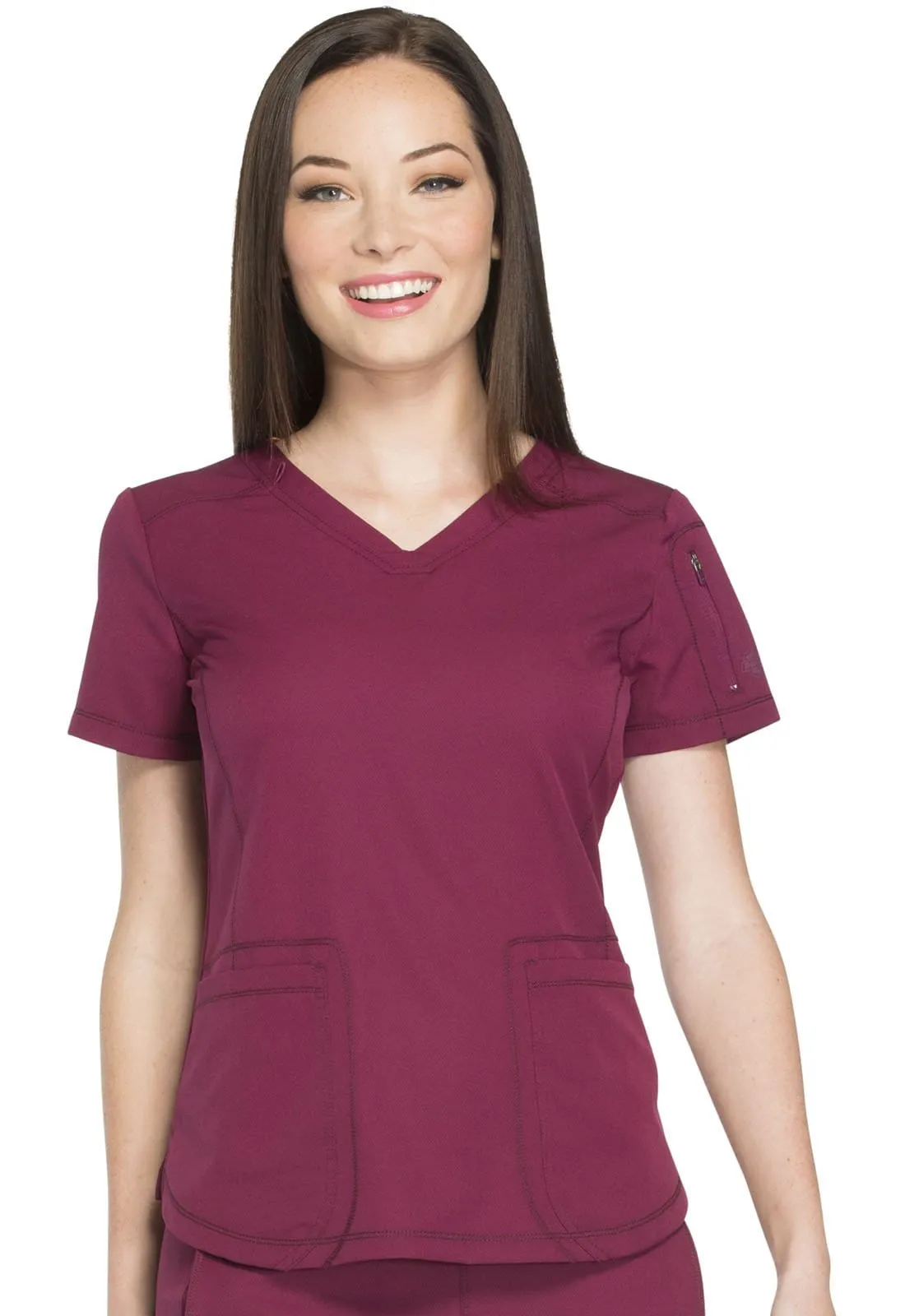 Dynamix Dickies  V-Neck Scrub Top DK730