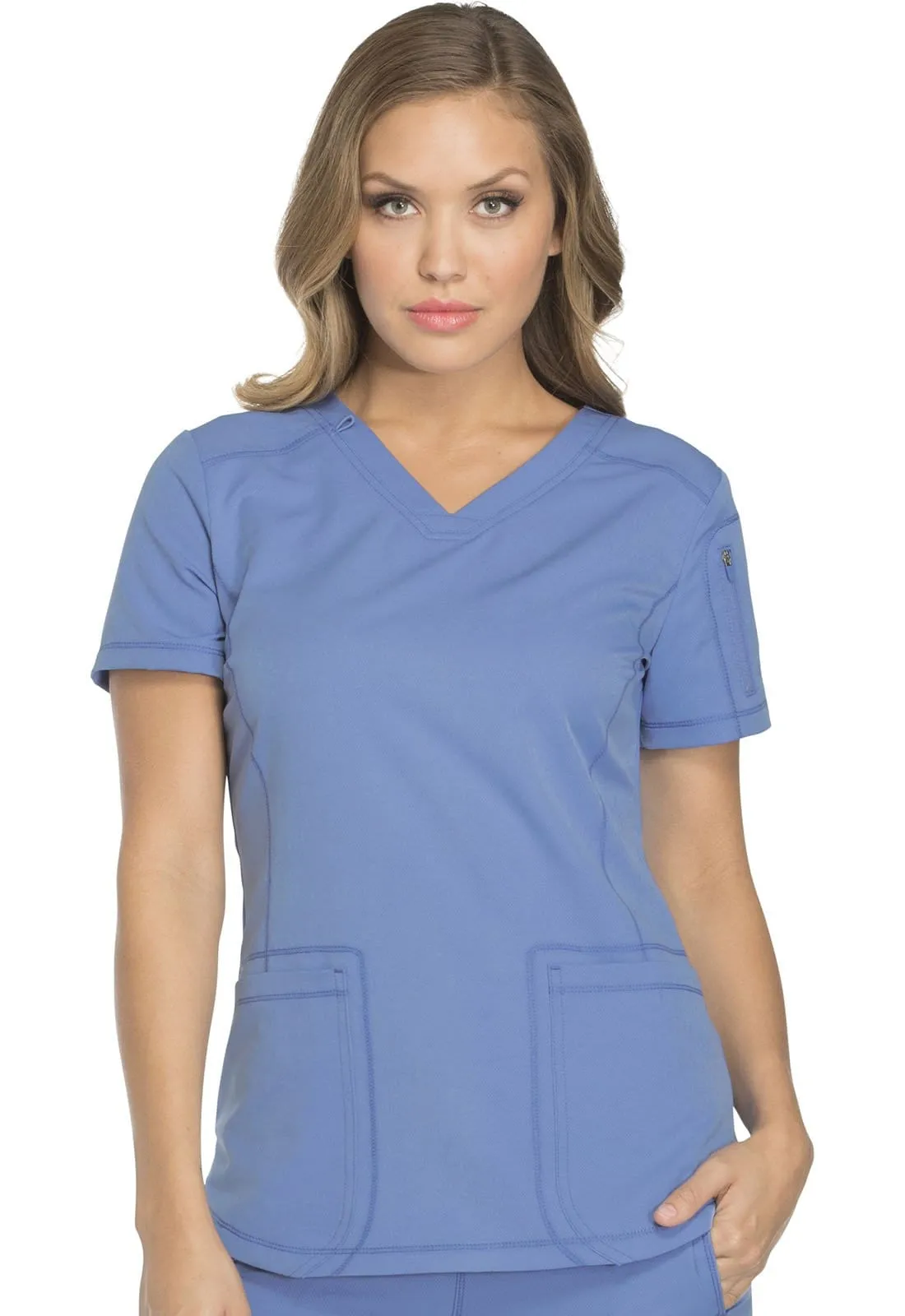 Dynamix Dickies  V-Neck Scrub Top DK730