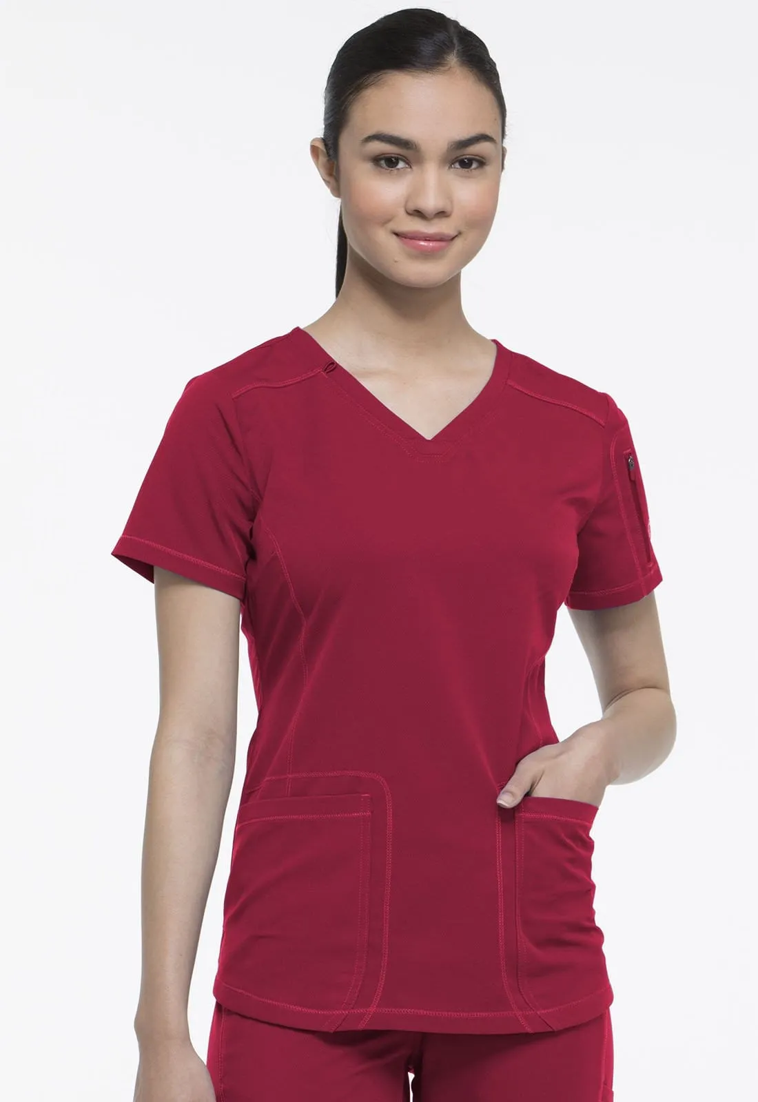 Dynamix Dickies  V-Neck Scrub Top DK730