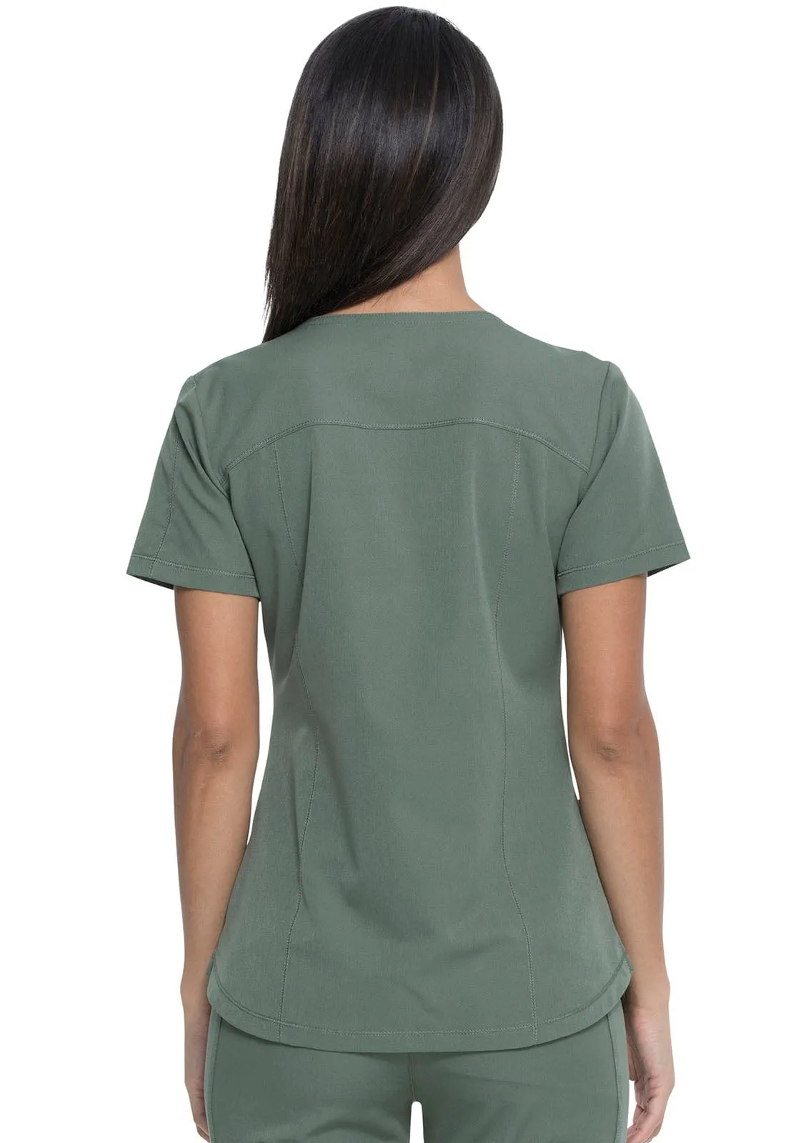 Dynamix Dickies  V-Neck Scrub Top DK730