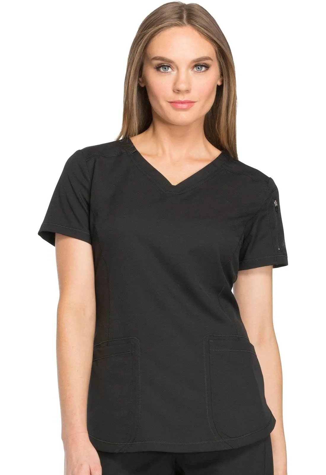 Dynamix Dickies  V-Neck Scrub Top DK730