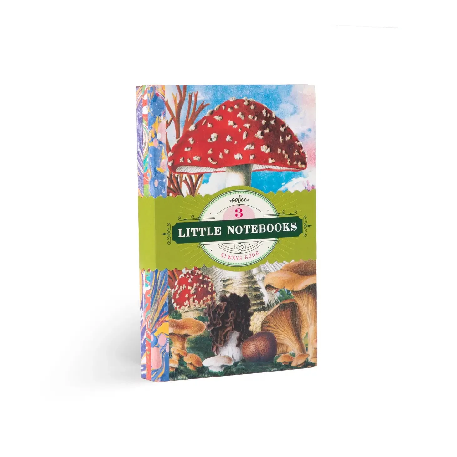 eeBoo Little Notebook Set Mushrooms