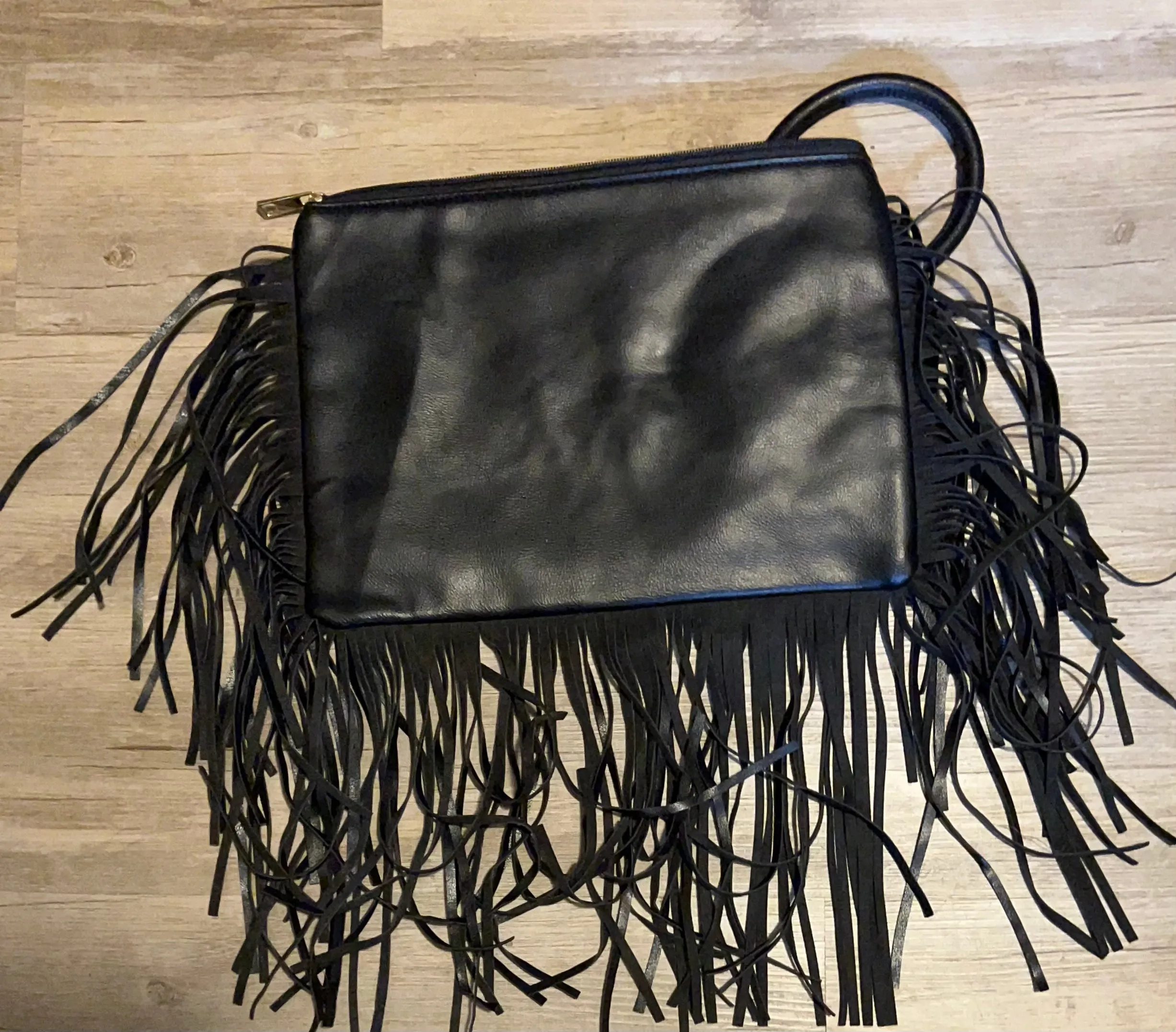 fashion Fringe Large wristlet pouch