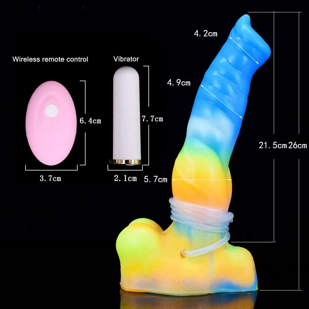 FENRIR - Giant Squirting Wolf Vibrator with Luminous Function