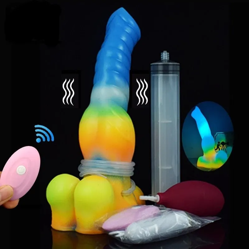 FENRIR - Giant Squirting Wolf Vibrator with Luminous Function