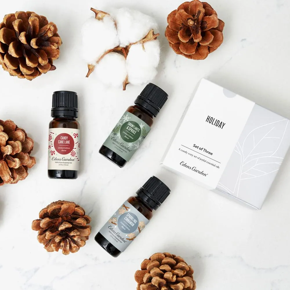 Free Holiday Essential Oil 3 Set