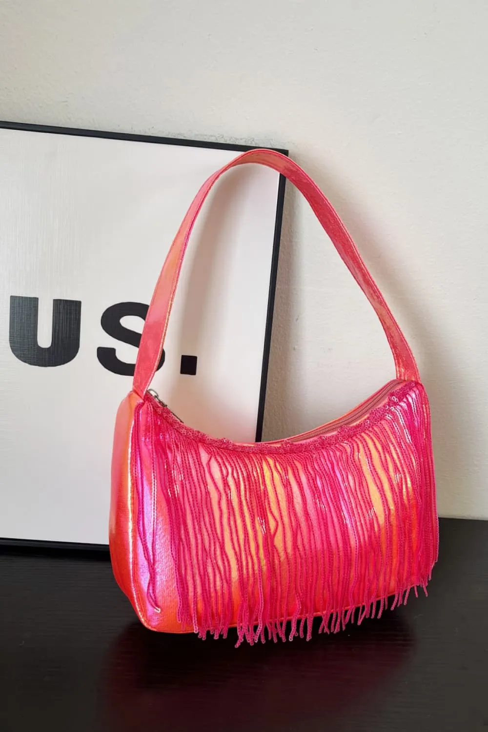 Fringe Detail Handbag