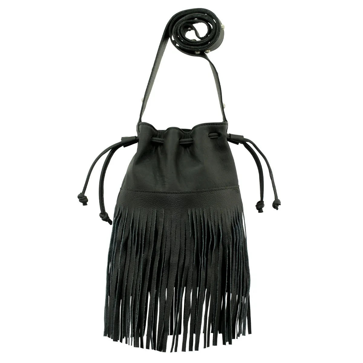 Fringed Cowgirl Bucket Crossbody