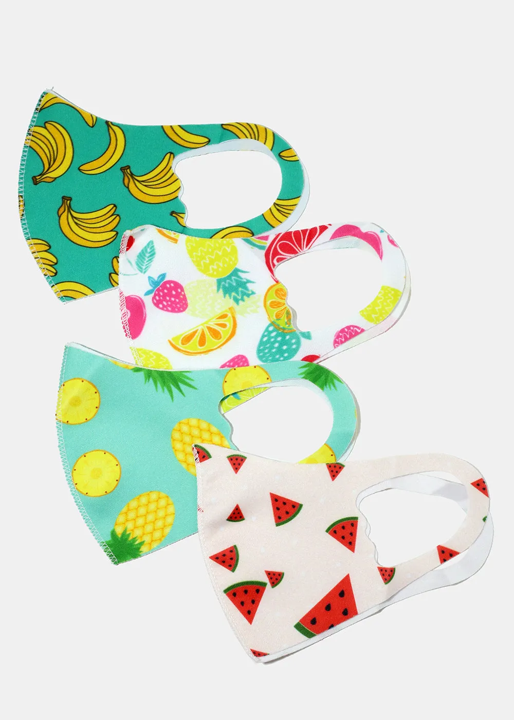 Fruity Print Kid's Face Mask