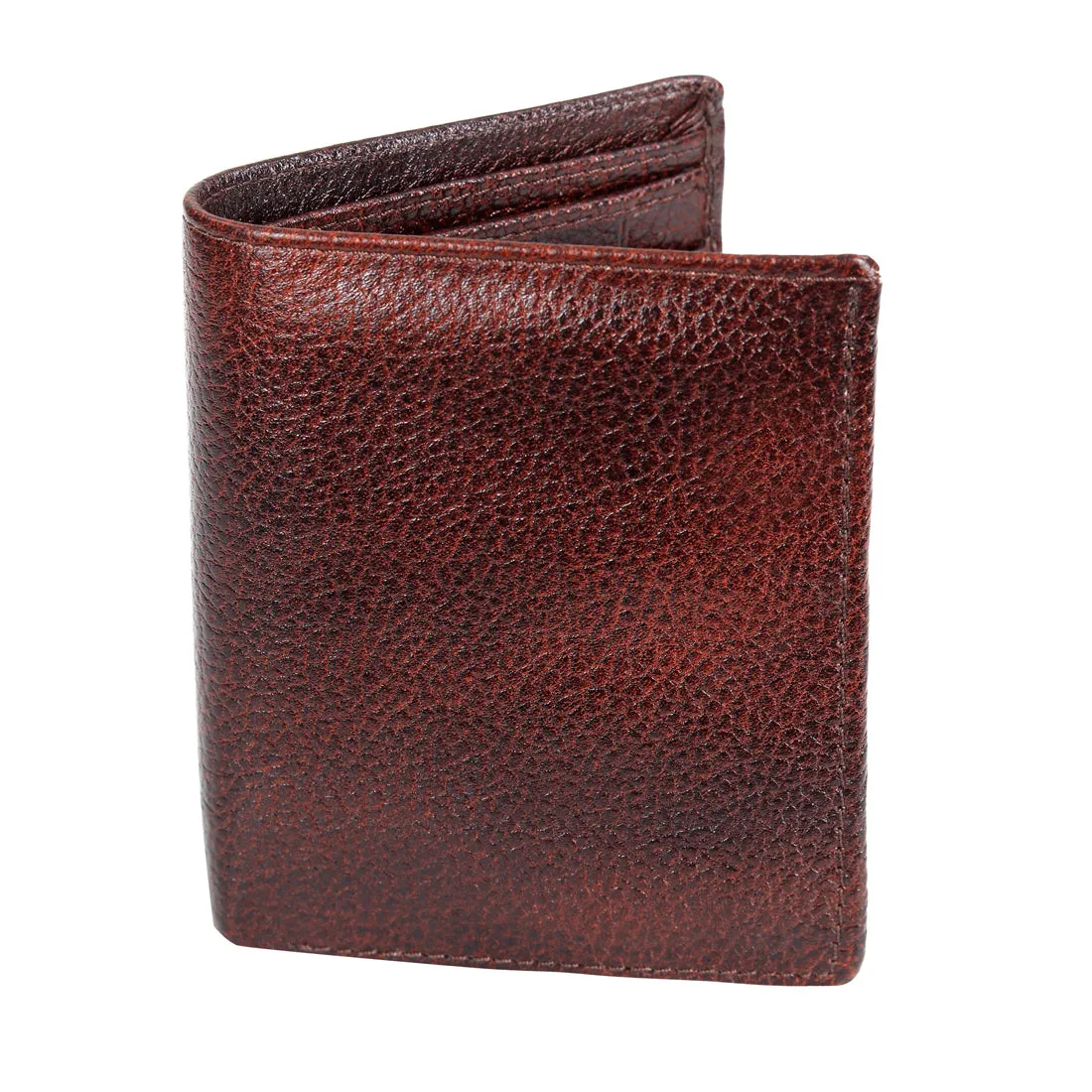 Genuine Gritty Leather Casual Wallet For Men