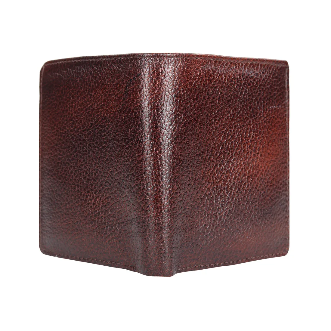 Genuine Gritty Leather Casual Wallet For Men