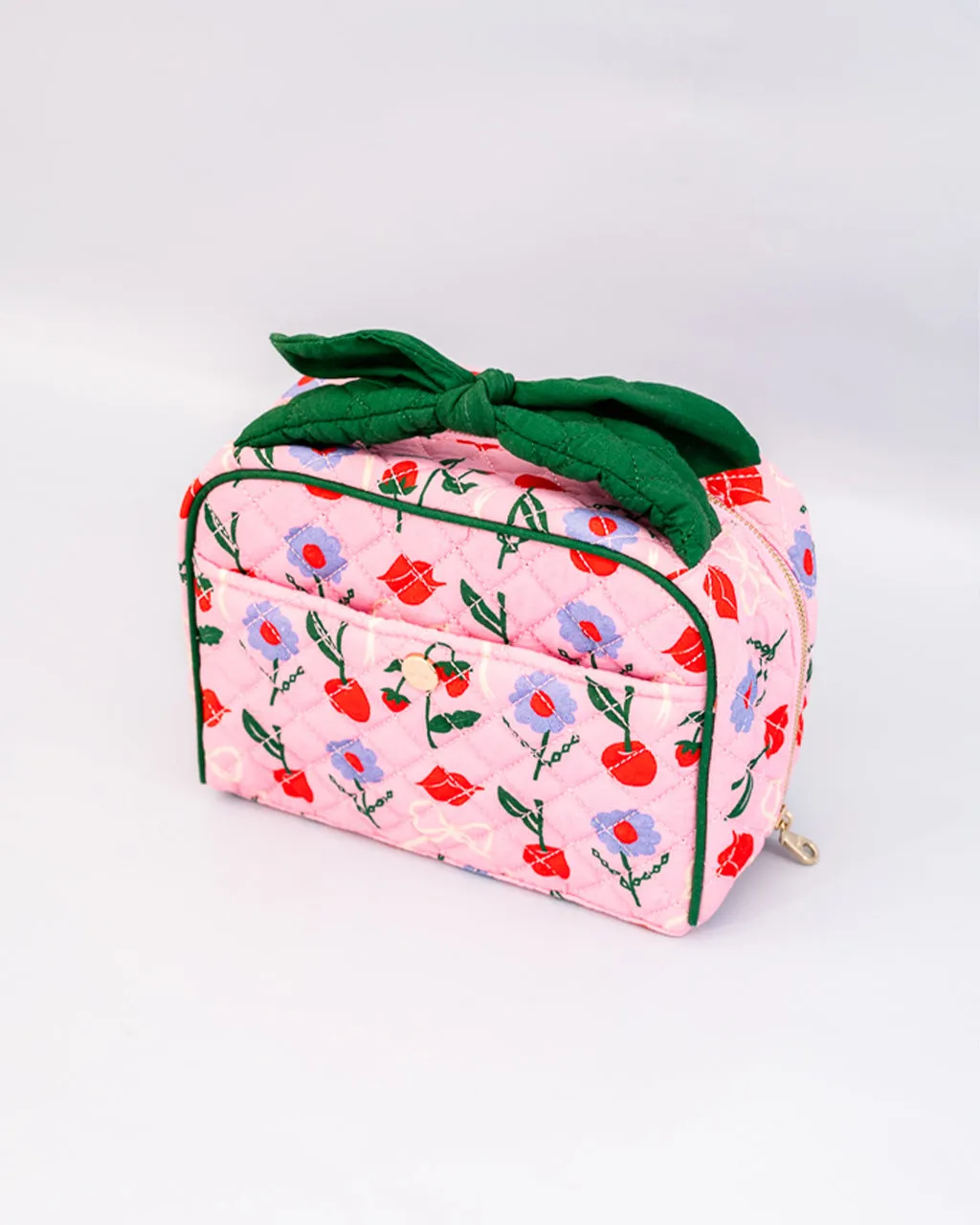 Getaway Toiletry Bag - Cherry Lips