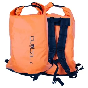 Global 80L Dry Bag - Orange