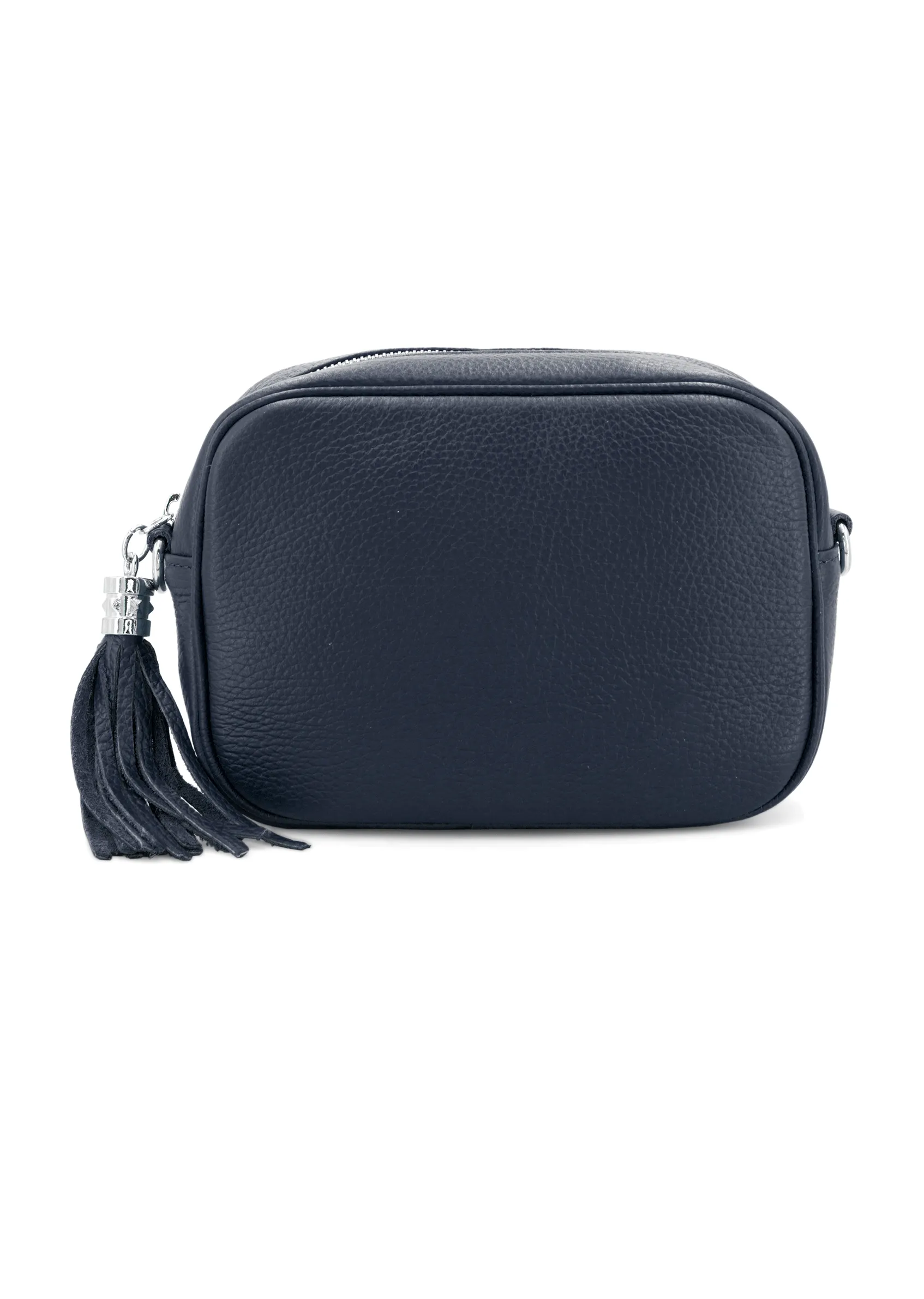 Global Leather Camera Bag- Navy