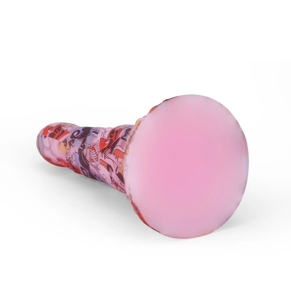 Golden Hammer Camo Anal Dildo Butt Plug - Luminous Silicone Sex Toy for Women Premium Gift