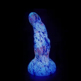 Golden Hammer Camo Anal Dildo Butt Plug - Luminous Silicone Sex Toy for Women Premium Gift