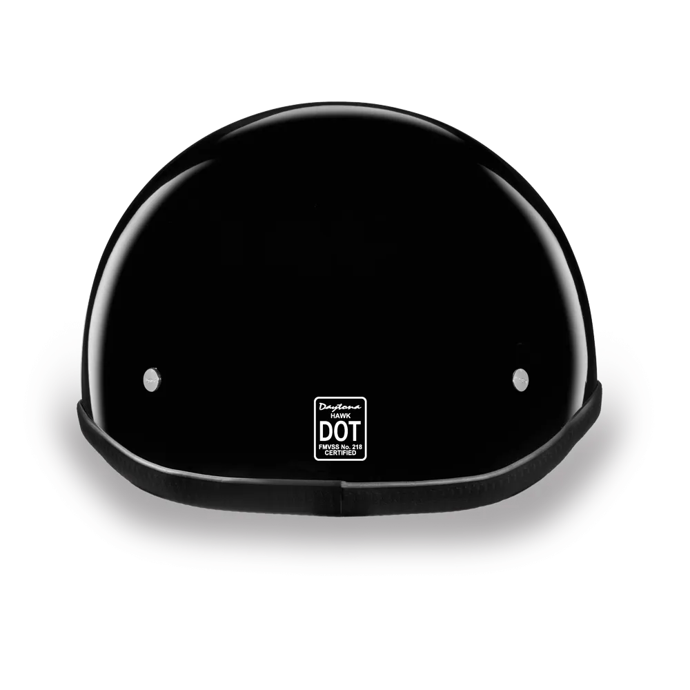 H1-A D.O.T. HAWK: HI-GLOSS BLACK HELMET