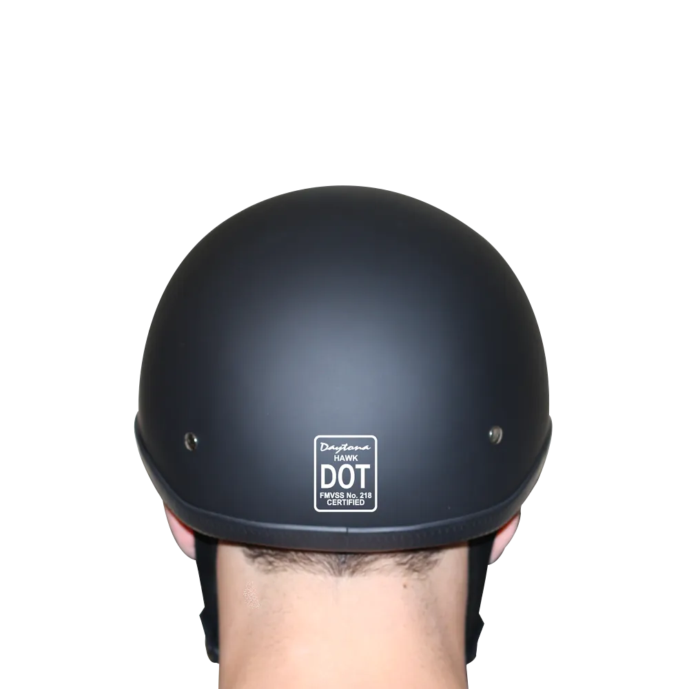 H1-A D.O.T. HAWK: HI-GLOSS BLACK HELMET