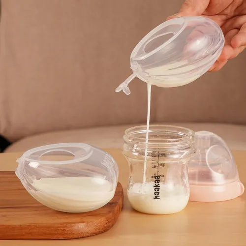 Haakaa Shell Pumps & Steriliser Bag Combo - 75ml