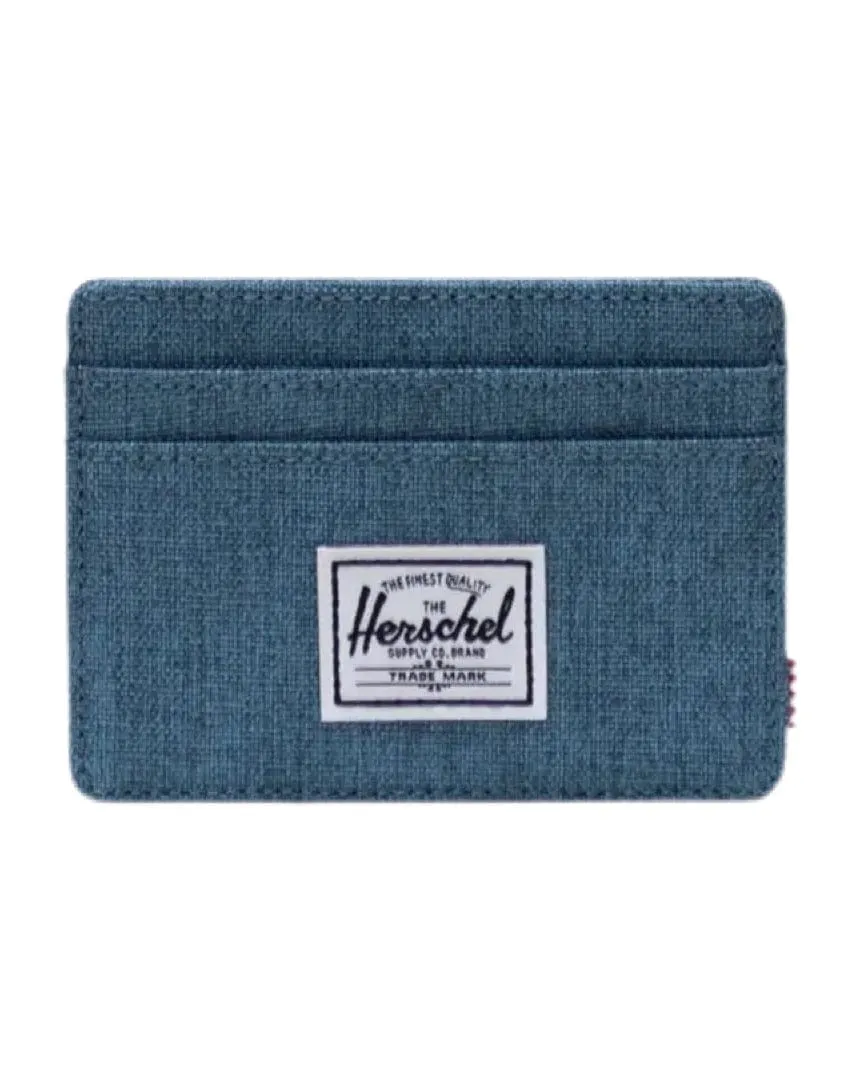 Herschel Charlie Cardholder - Copen Blue Crosshatch