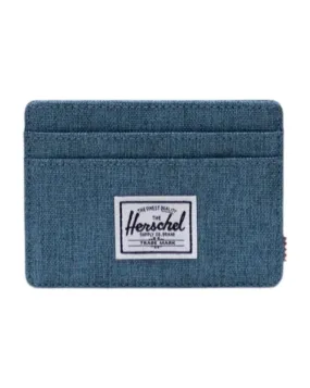 Herschel Charlie Cardholder - Copen Blue Crosshatch