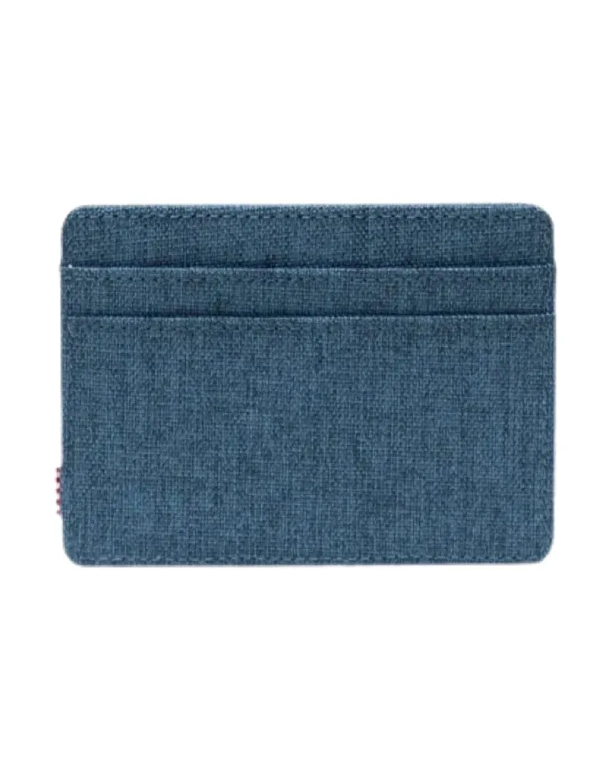 Herschel Charlie Cardholder - Copen Blue Crosshatch