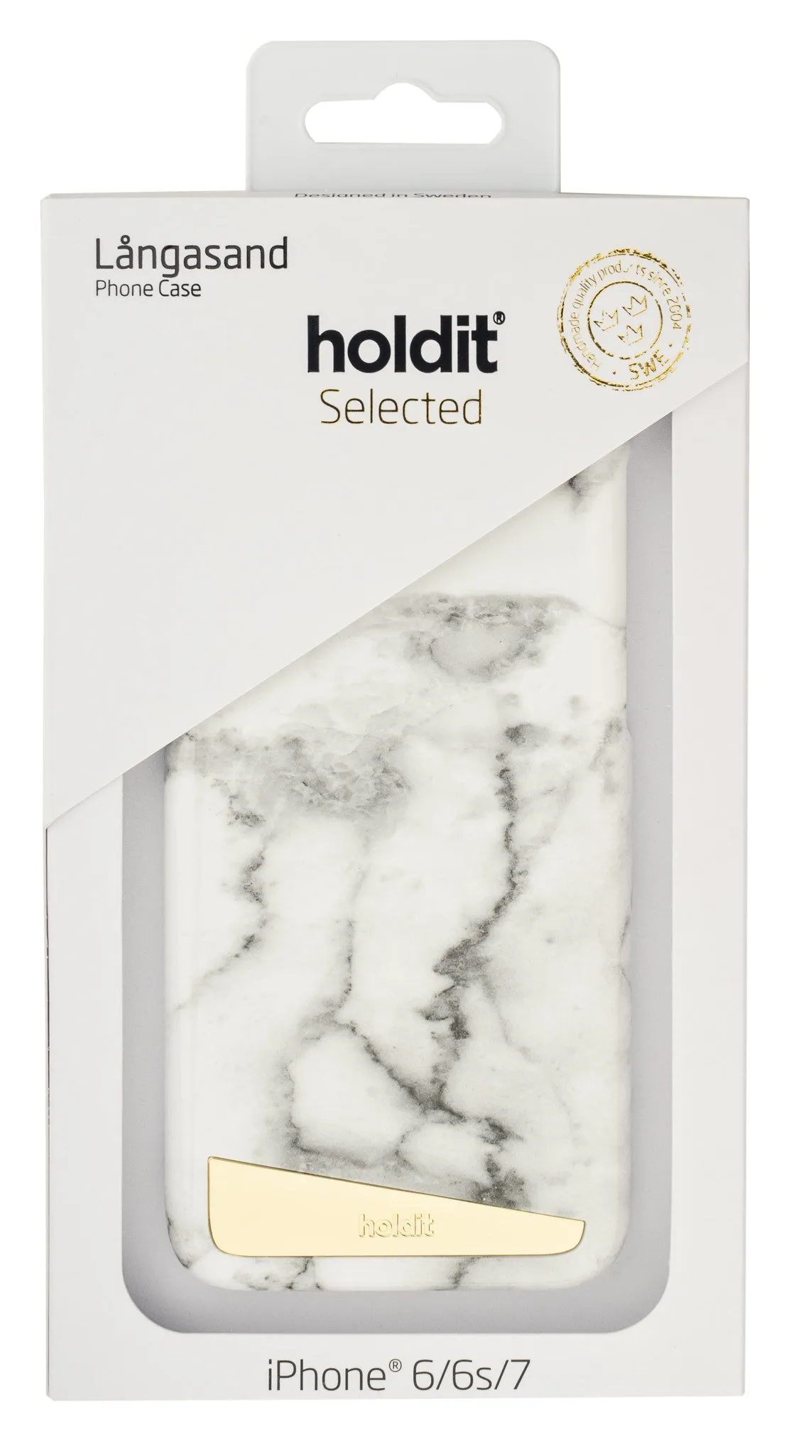 Holdit Selected Phone Case LANGASAND Marble for iPhone 7 / 6 / 6S