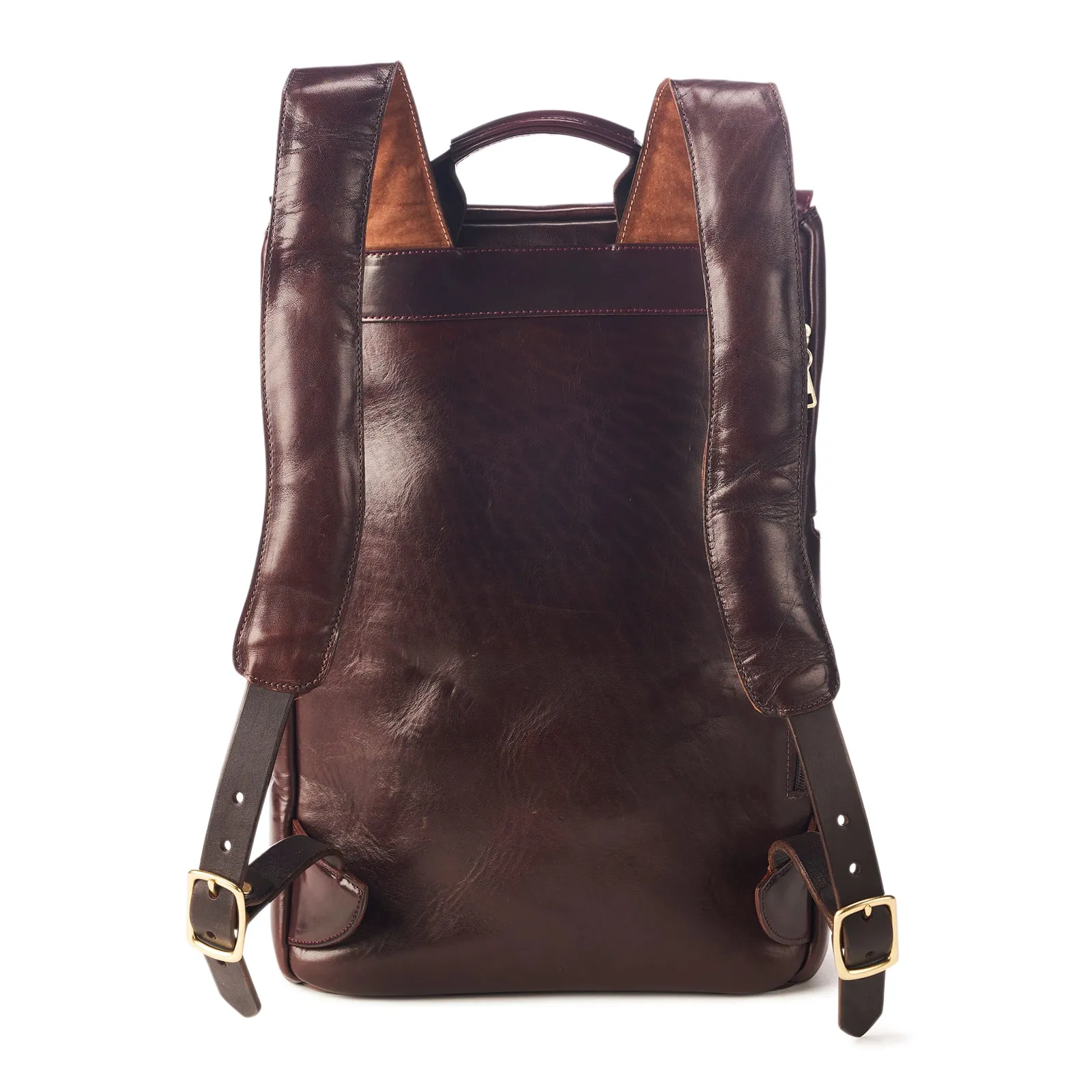 HORSEHIDE x SHELL TOP-ZIP BACKPACK