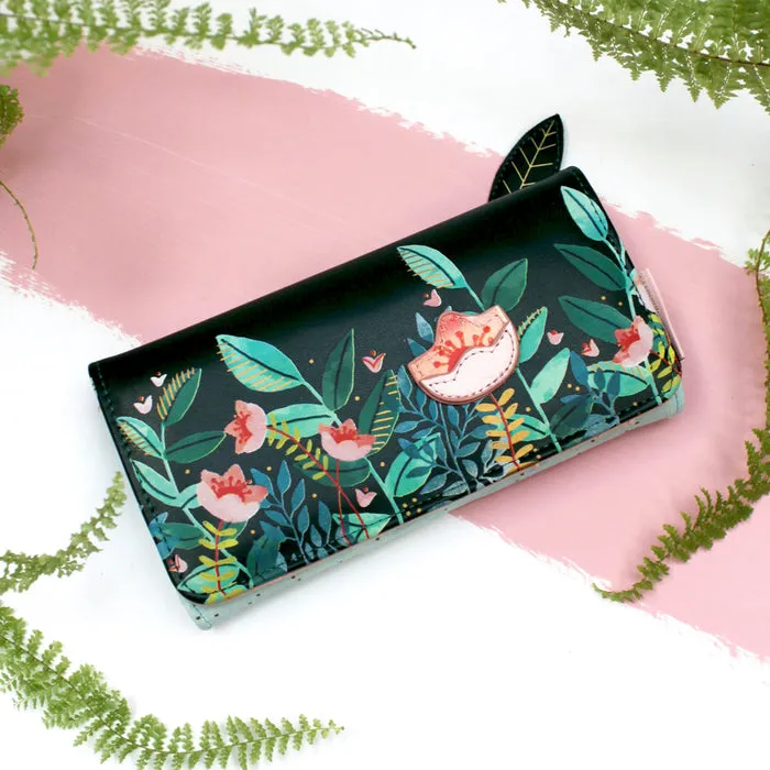 House Of Disaster Secret Garden Fox Wallet