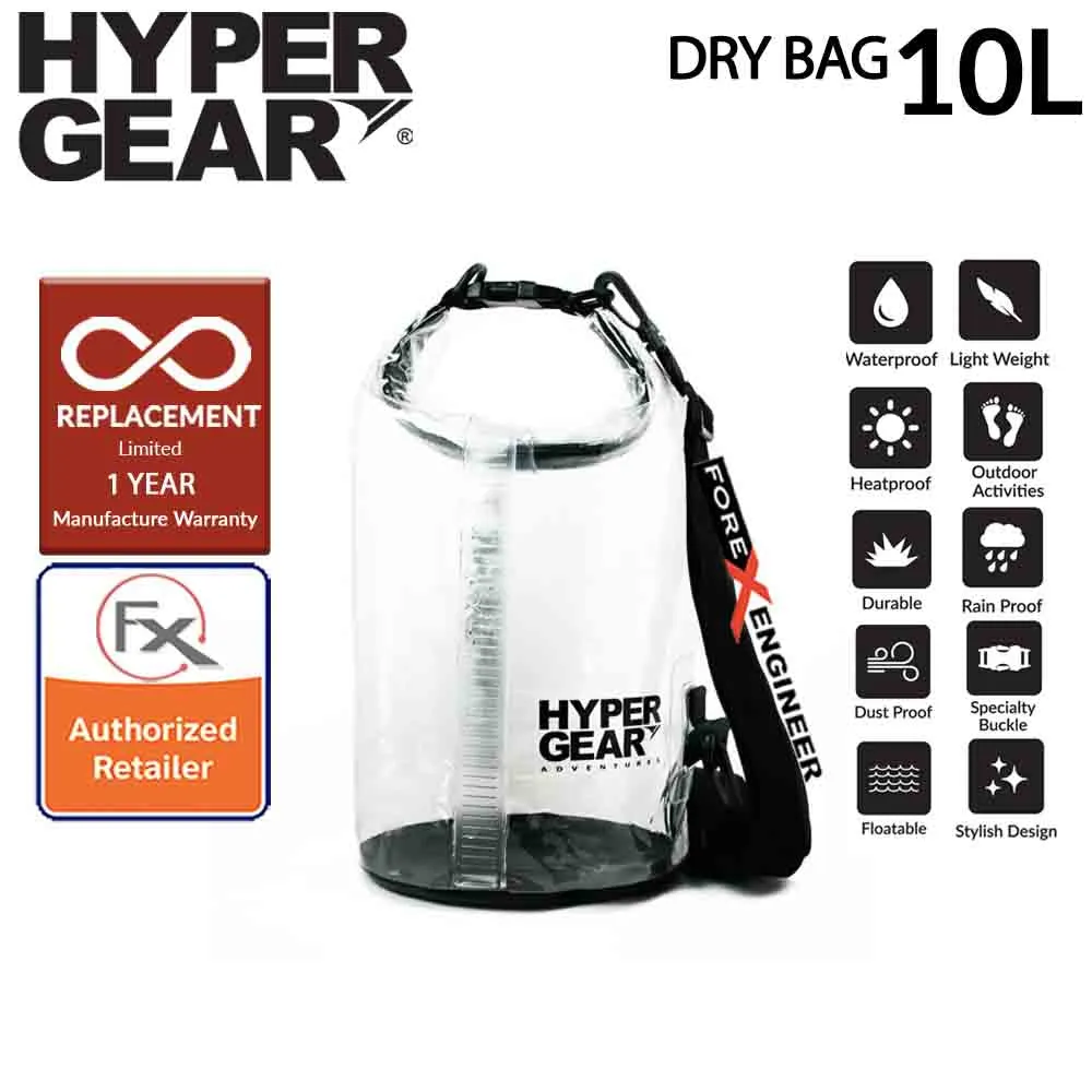 HyperGear Dry Bag 10L - Clear Type