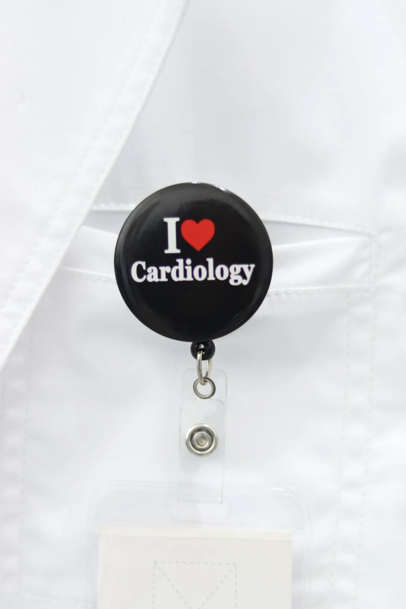 I Love Cardiology ID Badge