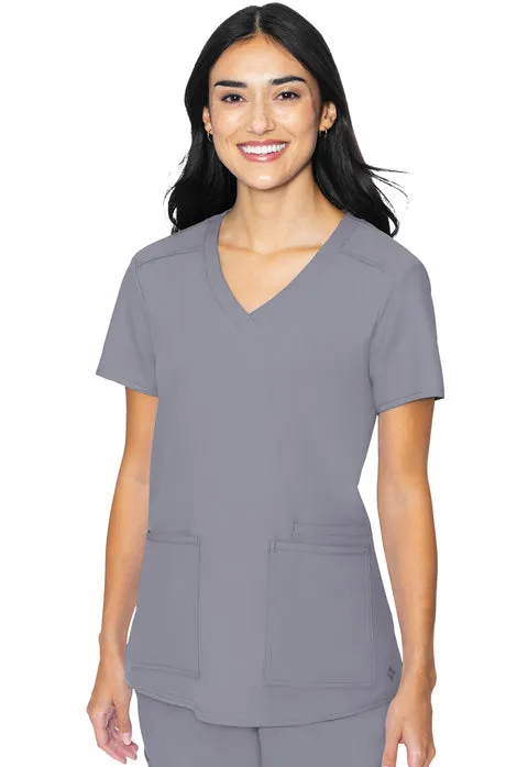 Insight by Med Couture Women's 3-Pocket Scrub Top MC2411