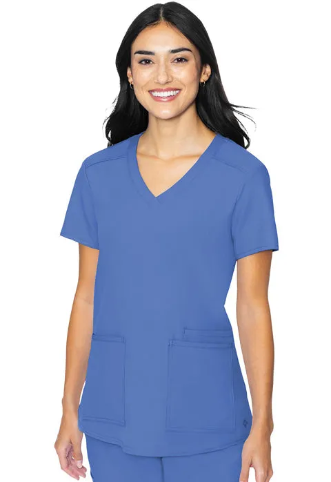 Insight by Med Couture Women's 3-Pocket Scrub Top MC2411