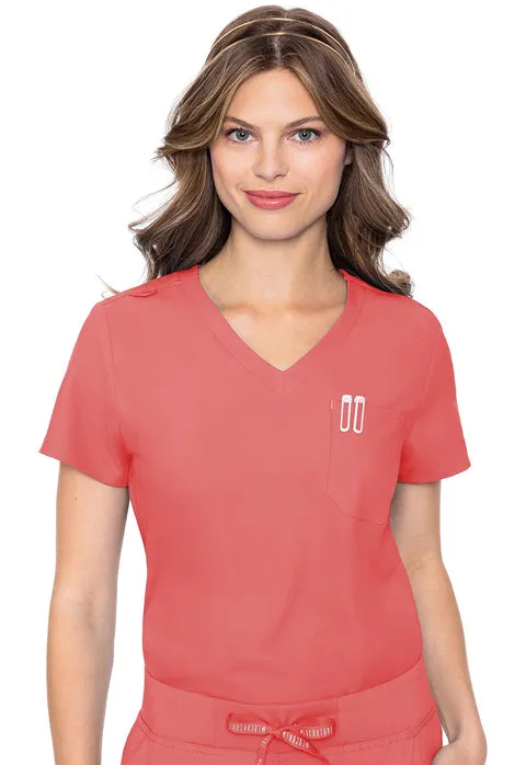 Insight by Med Couture Women's One Pocket Tuck-In Top - MC2432