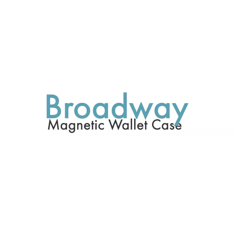 iPhone X / XS Magnetic Wallet Case - Broadway