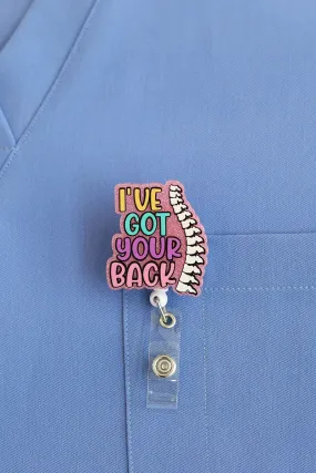 I've Got Your Back ID Badge