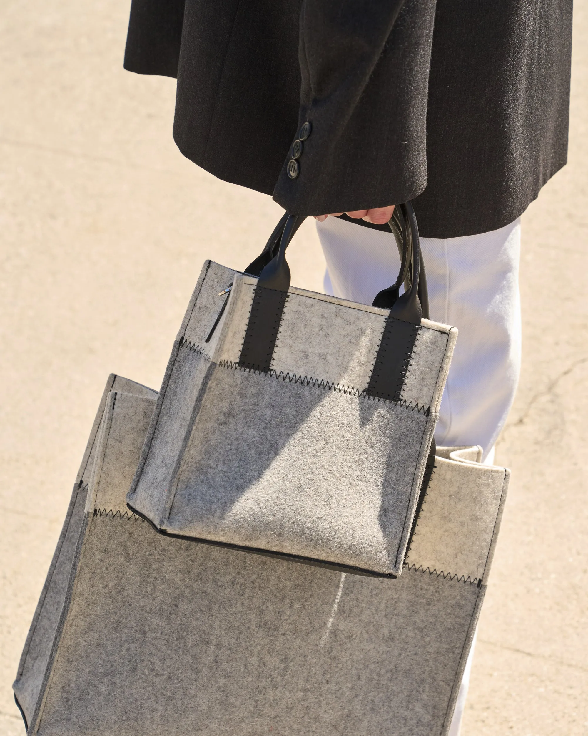 Jaunt Merino Wool Mini Tote