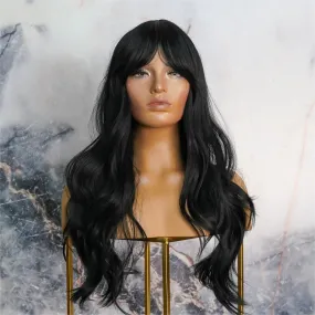 JAZMIN Black Fringe Wig